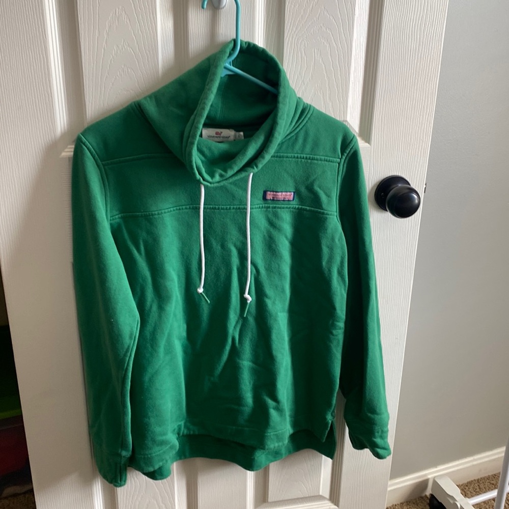 Cowl neck pullover